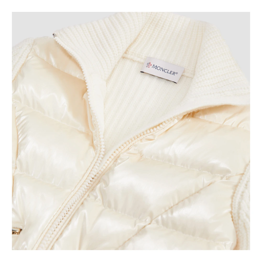 Свитер Moncler Kids с воротником-стойкой из Китая, Цвет: Белый, Размер: 8A | Китай.рф