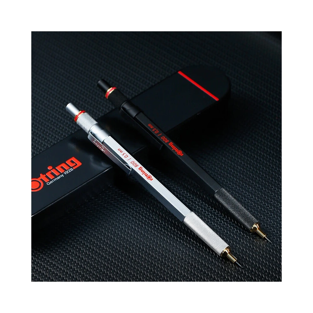 Rotring 800: Профессиональный механический карандаш для черчения, Характеристика: 0.5mm, Набор: черный | Китай.рф