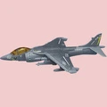 4D Master AV-8B NIGHTMARE Harrier: Вертикальный взлет истребителя в масштабе 1:105, Характеристики: Харриер с вертикальным взлетом и посадкой | Китай.рф