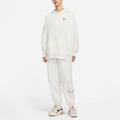 Nike Свитшот с вышитым логотипом, женский, белый, Цвет: Белый, Размер: XS | Китай.рф