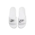 Nike Benassi JDI: Серебристые сланцы для комфорта, Размер: 35.5 | Китай.рф