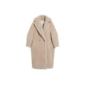 MaxMara Тедди: Элегантное песочное пальто для женщин, Цвет: песочный цвет, Размер: XS | Китай.рф