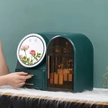 Светодиодное зеркало с ящиками - Идеальный туалетный столик, Цвет: темно-зеленый | Китай.рф