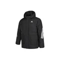 adidas Yk 3s Sl Down утепленная худи, детская, черная, Цвет: черный, Размер: 128 | Китай.рф