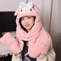 Милый теплый комплект Sanrio Hello Kitty, Стиль: Мелодия, Размер: Единый размер | Китай.рф
