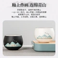 Изысканная фарфоровая чашка XiangYe с ручной росписью, Характеристики: Чашка для дзен-медитации Цяньли Цзяншань Суджин (Яхей) + пустая подарочная коробка цвета Далекой горы | Китай.рф