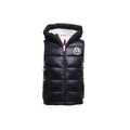Moncler Детская Жилетка-Пуховик Темно-Синяя, Цвет: темно-синий, Размер: 8A | Китай.рф