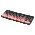 Беспроводная механическая клавиатура FL·ESPORTS MK870, Цвет: Колпачки клавиш Obsidian Blackberry с боковой печатью, оригинал, Набор: Одномодовый, Конфигурация: KKT бордовая ось (плавный ход · звук маджонга) | Китай.рф