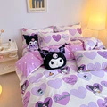 Пододеяльник Sanrio: уют и стиль в твоей спальне, Цвет: Прожорливая Куроми, Размер: Одноместное пододеяльник 150*200см | Китай.рф