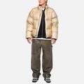 Stussy Work Pant Distressed Leather Brown, Цвет: коричневый, Размер: 28 | Китай.рф