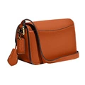 COACH Studio 19 Клатч с замком C (красно-оранжевый, кожа), Характеристики: Базовая комплектация (сумка + пыльник) | Китай.рф