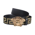 VERSACE Ремень с медальоном Medusa: Итальянская роскошь, Цвет: черный, Размер: 100 | Китай.рф