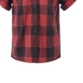 Burberry Рубашка в Клетку с Коротким Рукавом, Цвет: Красно-серая клетка, Размер: XS | Китай.рф