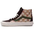 Vans Высокие Противоскользящие Кроссовки Коричневые Унисекс, Цвет: коричневый, Размер: 34.5 | Китай.рф