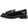 Лоферы Stuart Weitzman с жемчугом, черные, Размер: 34 | Китай.рф
