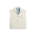 Женский джинсовый жилет Levis WellThread бежевый, Цвет: молочный, Размер: XXS | Китай.рф