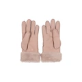 UGG Вязаные перчатки с логотипом, розовые, Стиль: розовый, Размер: S | Китай.рф