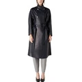 Элегантное синее пальто Emporio Armani с воротником-стойкой, Цвет: синий, Размер: 0 | Китай.рф