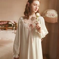 Ночная рубашка RoseTree в стиле принцессы, Цвет: молочный, Размер: XS | Китай.рф