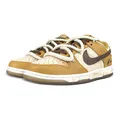 Женские кеды Nike Dunk (кастомизация) бежево-коричневые, Размер: 36.5 | Китай.рф