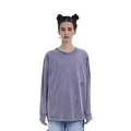Футболка Alexander Wang SS24 сиреневая, Цвет: Сирень, Размер: M | Китай.рф