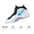 Nike Foamposite Pro Little: Детские баскетбольные кроссовки (Облачно-белый), Размер: 35.5 | Китай.рф