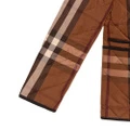 Женская клетчатая куртка Burberry FW22, Цвет: коричневый, Размер: XS | Китай.рф