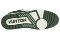 Кеды LOUIS VUITTON Trainer зелено-белые унисекс, Издание: С оригинальной коробкой для обуви, Размер: 39.5 | Китай.рф