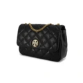 Сумка через плечо TORY BURCH Willa из воловьей кожи, черная, большая, Упаковка: Базовая комплектация (сумка + пыльник) | Китай.рф