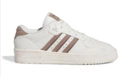 Кроссовки adidas originals Rivalry кожаные унисекс, Цвет: белый/коричневый, Размер: 35⅔ | Китай.рф