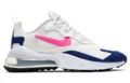 Унисекс кроссовки Nike Air Max 270 React бело-розово-голубые, Размер: 40.5 | Китай.рф