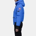 Утепленная парка Canada Goose с капюшоном женская синяя, Размер: M | Китай.рф