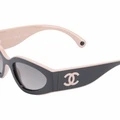 Солнцезащитные очки CHANEL Cat Eye нейлон, Стиль: черный, Размер: F, Коробка: Базовая комплектация – футляр для очков + упаковочная коробка. | Китай.рф