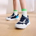 Кроссовки для бега Antakids Fresh Look Low top в сине-белом цвете для подростков, Цвет: синий и белый, Размер: 37 | Китай.рф