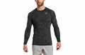 Мужская лонгслив GYMSHARK GEO SEAMLESS с длинным рукавом черная, Цвет: черный, Размер: S | Китай.рф