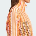 Куртка adidas Originals Summer Glow Firebird Track Top, Цвет: полусолнечный оранжевый, Размер: A/2XS | Китай.рф