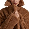 Пальто MaxMara Teddy из бархатного материала, женское, верблюжьего цвета, Цвет: верблюд, Размер: XS | Китай.рф