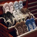 Женские кеды Champion Feather Like Thin Sole Skateboard Shoes, Цвет: черный/молочно-белый, Размер: 35 | Китай.рф