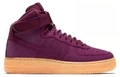 Кроссовки Nike Air Force 1 High 'WB Bordeaux' GS, Цвет: Фиолетовый, Размер: 36.5 | Китай.рф