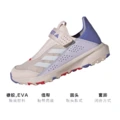 Детская уличная обувь Adidas VOYAGER 21 износостойкая, низкая, розовая, Цвет: Светло-фиолетово-розовый / серый Fude / чистый рубиново-красный, Размер: 28 | Китай.рф