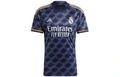 adidas Футбольная форма Real Madrid 23/24 гостевая, темно-синяя, Цвет: темно-синий, Размер: XS | Китай.рф