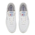 Кеды Reebok Club C 85 VINTAGE кожаные, белые, унисекс, Цвет: Белый, Размер: 42 | Китай.рф