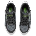 Skechers kids Скечерс детские кроссовки гепард, Цвет: черно-зеленый, Размер: 27.5 | Китай.рф