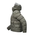 Женский пуховик Arc'teryx Thorium с капюшоном, короткий, Цвет: туманный зелёный/Forage, Размер: XS | Китай.рф