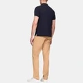 Tommy Hilfiger: Мужская рубашка поло темно-синяя, Цвет: темно-синий, Размер: S | Китай.рф