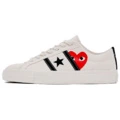 Кроссовки Converse x CDG Play One Star Academy Pro белые, Цвет: Белый, Размер: 38 | Китай.рф