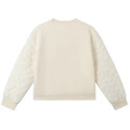 Толстовка GAP Kids Crew Neck Moderate, Цвет: слоновая кость белая, Размер: 110 см (4-5 лет) | Китай.рф