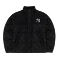 Пуховик MLB New York Yankees FW25 с высоким воротником, унисекс, Цвет: черный, Размер: XS | Китай.рф