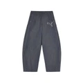 Женские повседневные брюки PUMA T7 WOVEN TWILL широкие, Цвет: морской синий-16, Размер: XS | Китай.рф