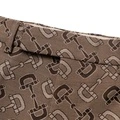 Брюки GUCCI Maxi Horsebit-motif Tailored Trousers, Цвет: коричневый, Размер: 46 | Китай.рф
